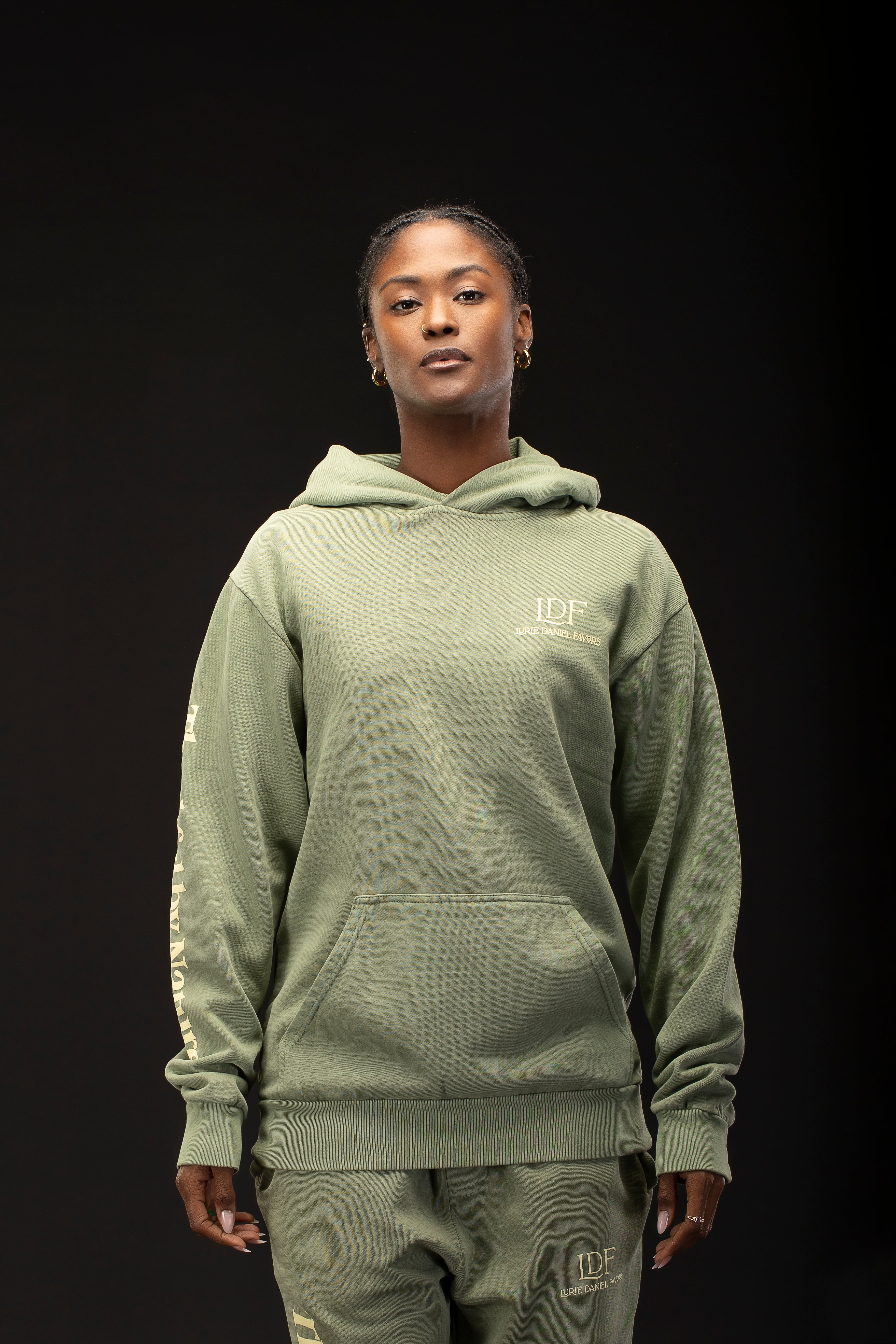 TBN Sage Vintage Wash Hoodie