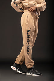 TBN Brown Vintage Wash Joggers