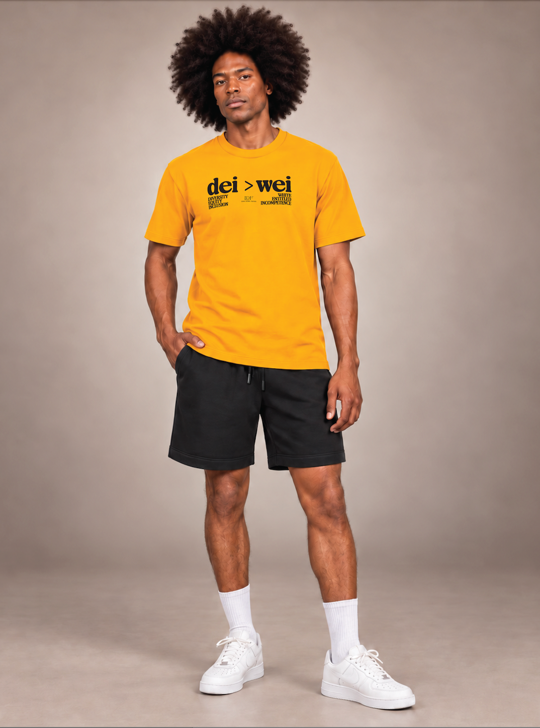 DEI > WEI Unisex Lurie Gold Tee | Lurie Daniel Favors