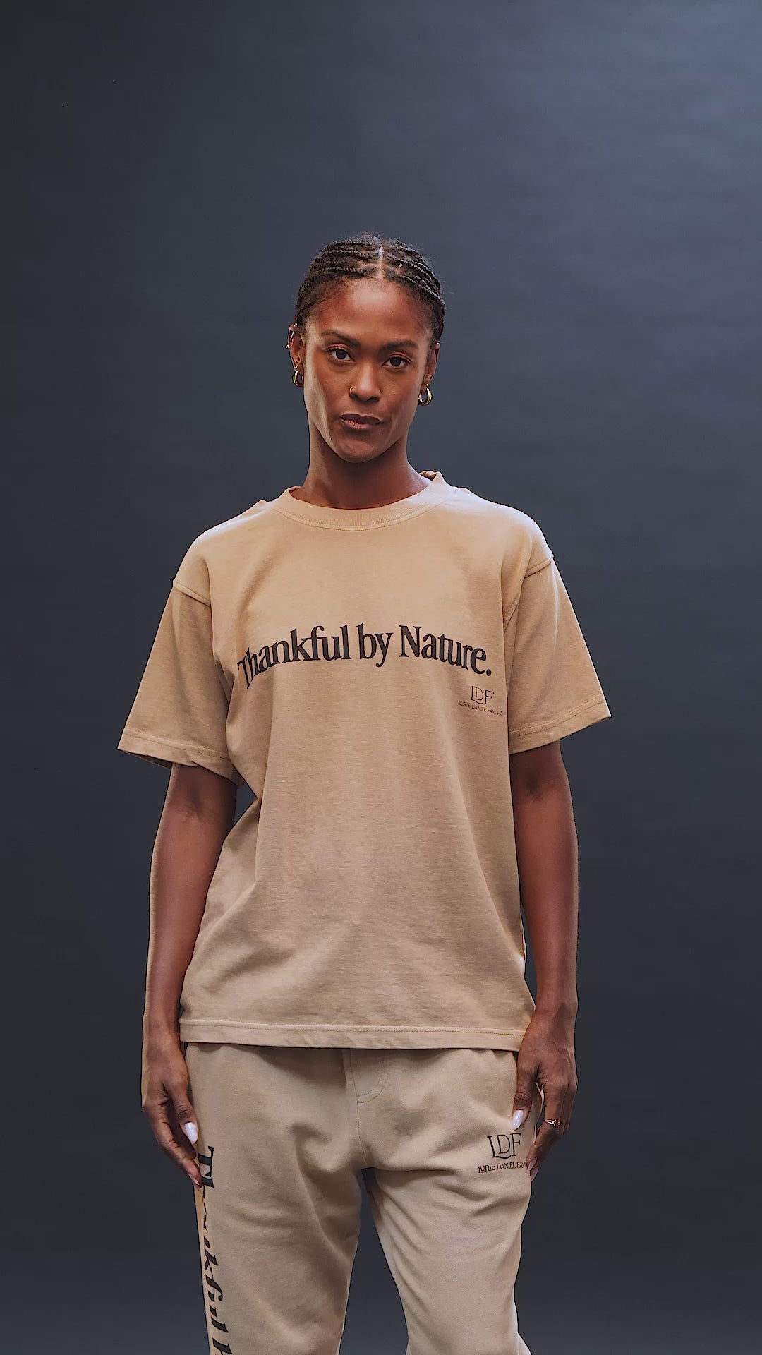 Load video: TBN Brown Vintage Wash Tee