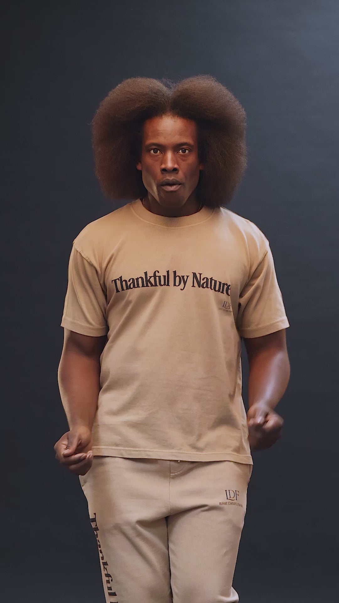 Load video: TBN Brown Vintage Wash Tee